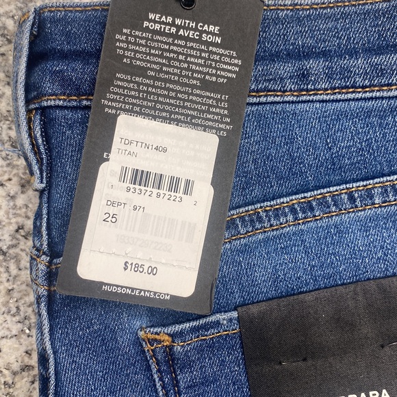 Hudson High Waisted Super Skinny Denim - Picture 3 of 4